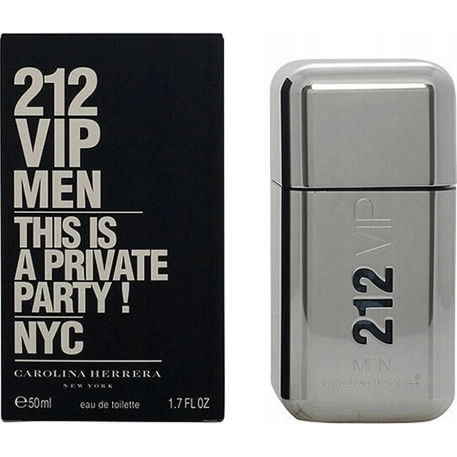 Carolina Herrera 212 Vip Men Edt 50ml 1×50 ml, Eau de toilette