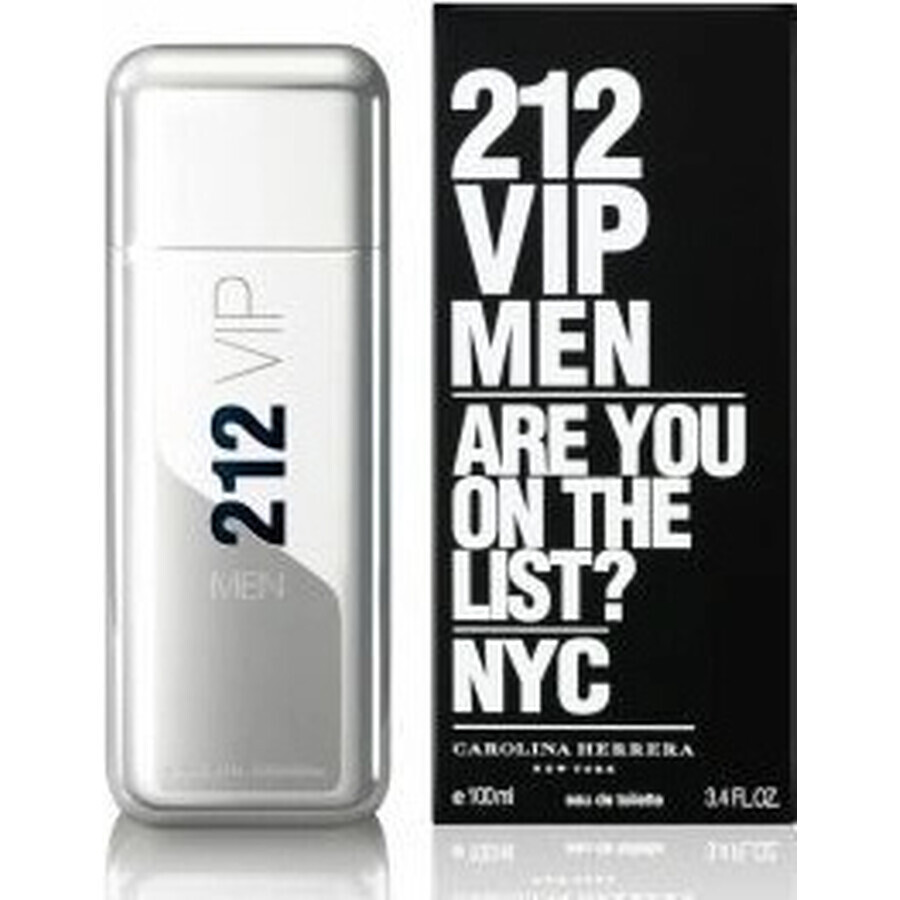 Carolina Herrera 212 Vip Men Edt 50ml 1×50 ml, Eau de toilette