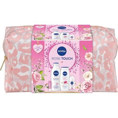 NIVEA BAG ROSE 1×1 pcs, gift pack