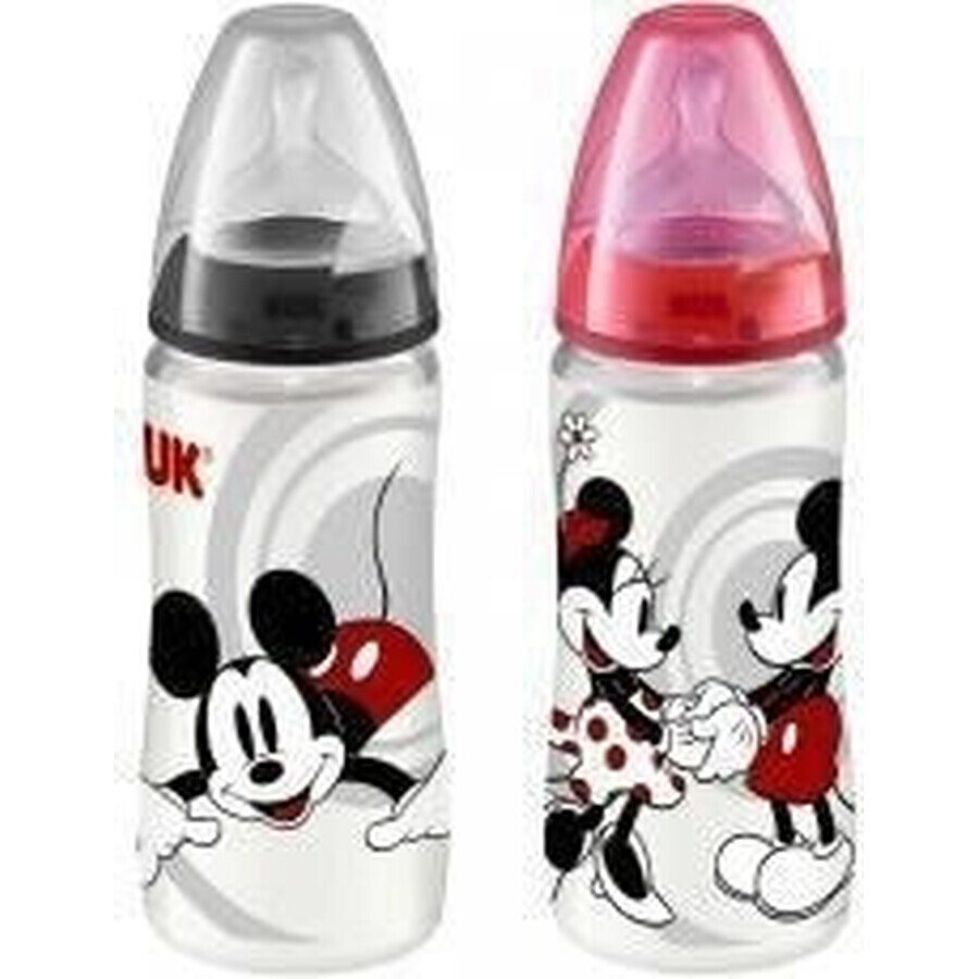 NUK FC FLASH PP Mickey 1×1 buc, biberon 300 ml