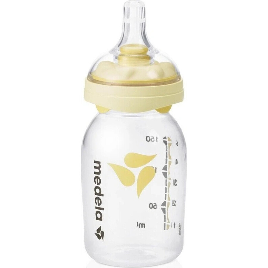 Medela biberón para bebés lactantes Calma - con biberón 150 ml 1×150 ml, biberón para bebés lactantes