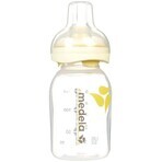 Medela biberón para bebés lactantes Calma - con biberón 150 ml 1×150 ml, biberón para bebés lactantes