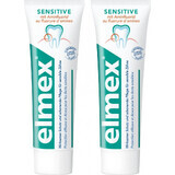 ELMEX Sensitive Duo Zahnpasta 2×75 ml, Zahnpasta