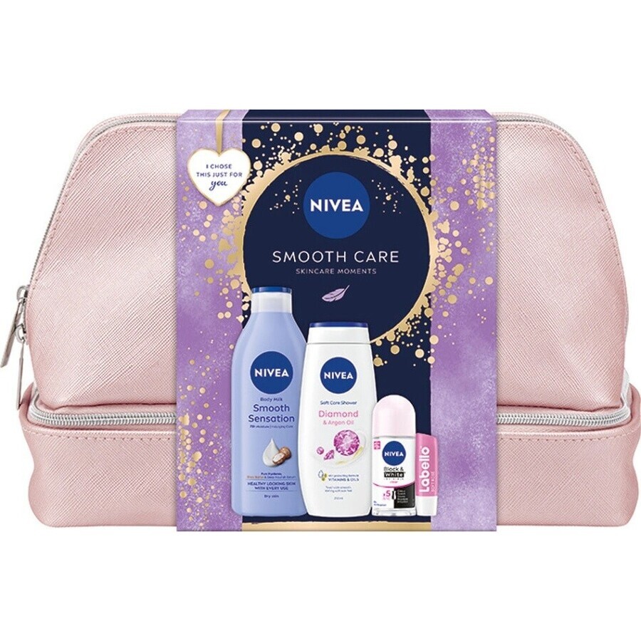 NIVEA BAG SMOOTH CARE 1×1 pc, gift pack