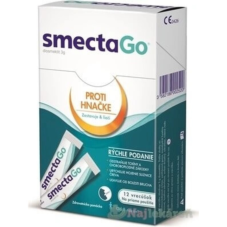 SmectaGo 1×12 Stück, Medizinprodukt