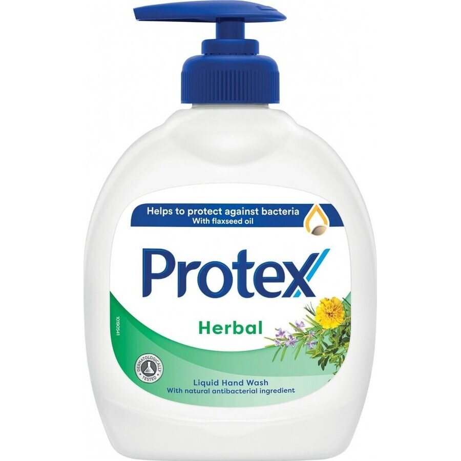 Liquid herbal soap Protex 1×300 ml, liquid soap