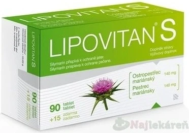 LIPOVITAN S 1×105 tbl, Nahrungsergänzungsmittel