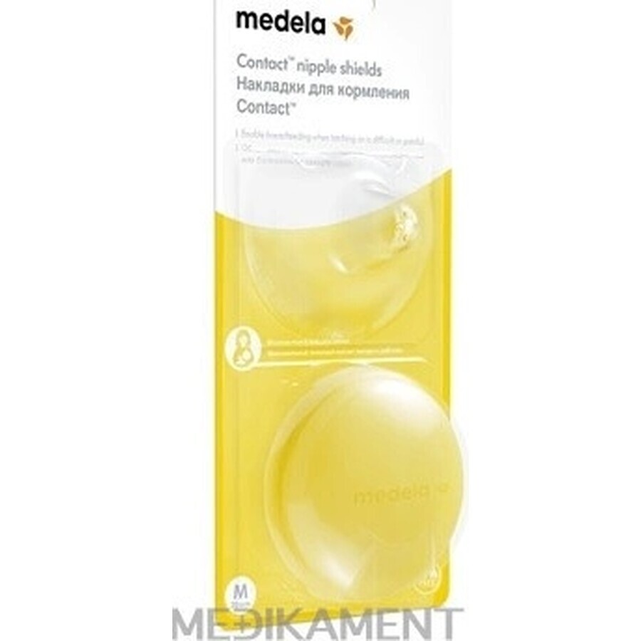 Medela Tapones de lactancia Contact - M (20 mm) 1×1 ud, Tapones de lactancia