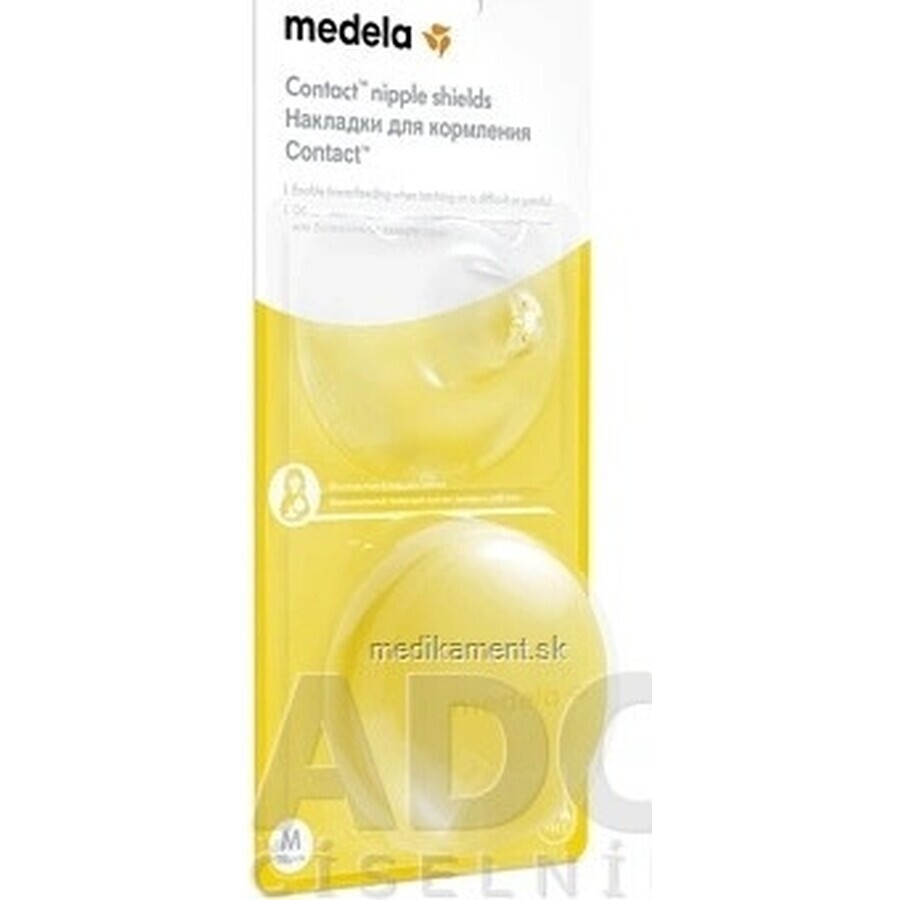 Medela Tapones de lactancia Contact - M (20 mm) 1×1 ud, Tapones de lactancia