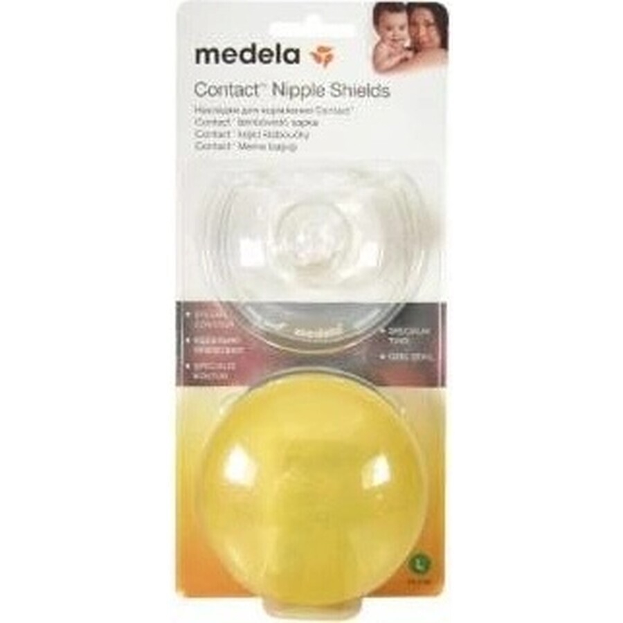 Medela Tapones de lactancia Contact - M (20 mm) 1×1 ud, Tapones de lactancia