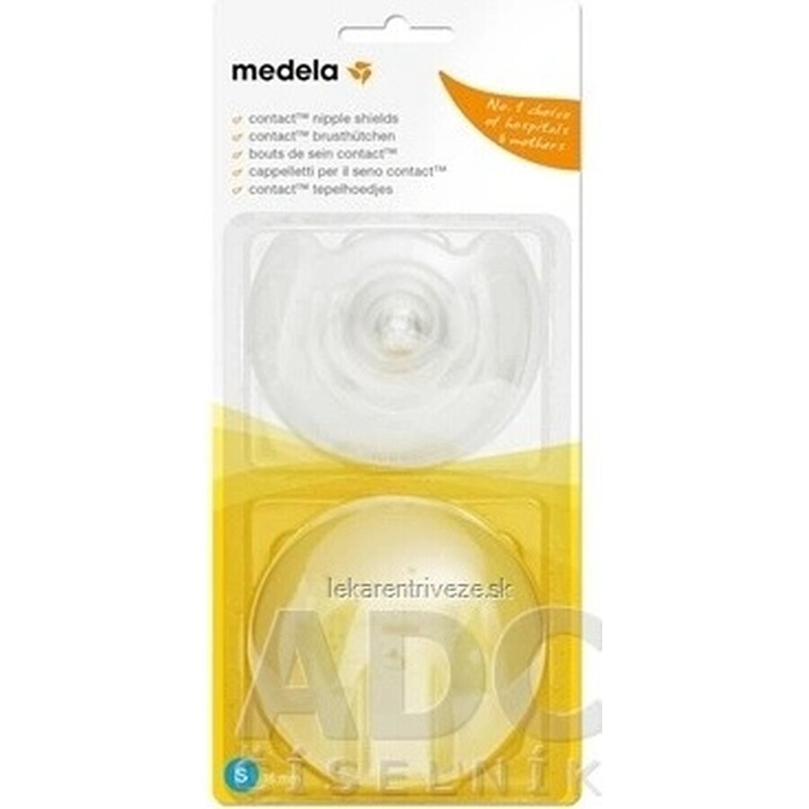 Medela Tapones de lactancia Contact - M (20 mm) 1×1 ud, Tapones de lactancia