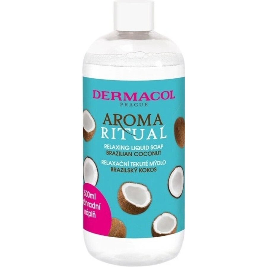 Dermacol Aroma Ritual - navulvloeistof. Braziliaanse kokoszeep 1×500 ml