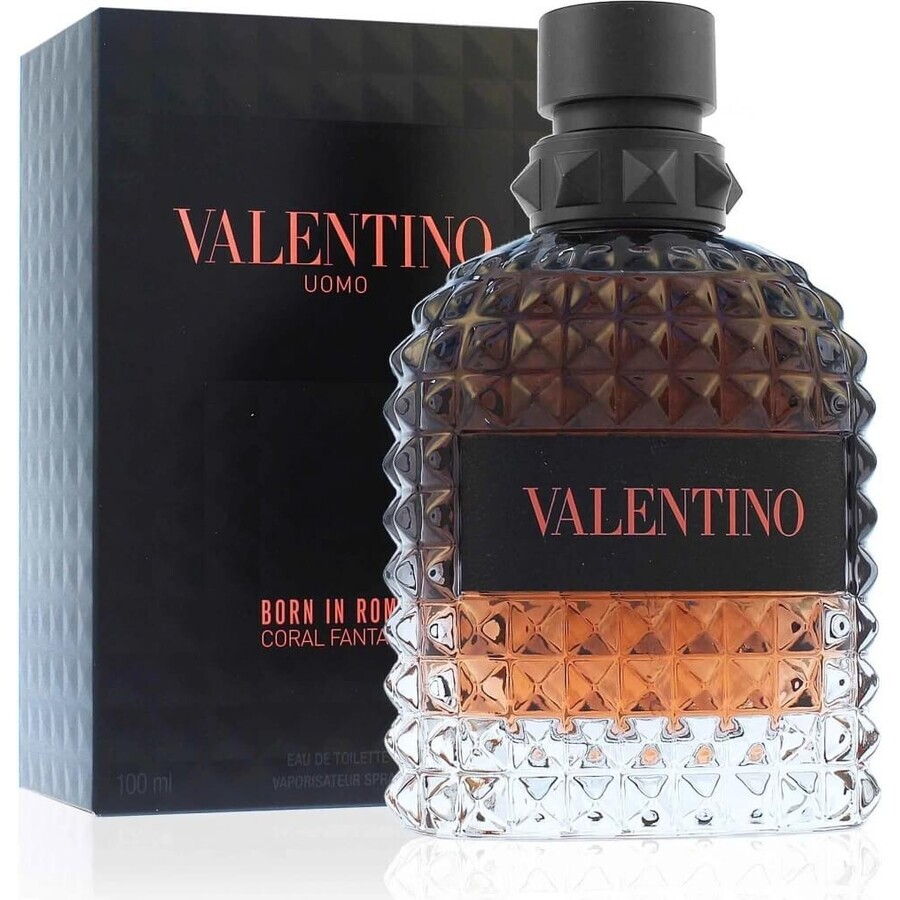 VALENTINO UOMO BORN IN ROMA CORAL FANTASY eau de toilette 1×100 ml, eau de toilette for men