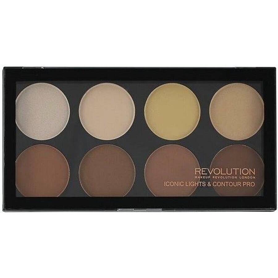 Revolution, Iconic Lights & Contour Pro, palette contorno 1×13 g