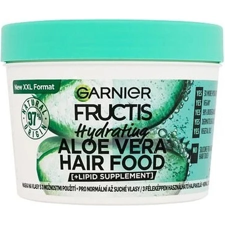 Garnier Fructis Hair Food Hydrating Aloe Vera Mask for normal to dry hair, 400 ml 1×400 ml, hair mask