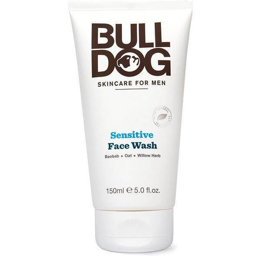 Bulldog Cleansing Gel for Men's Sensitive Skin Sensitive Facial Wash 1×150 ml, cleansing gel