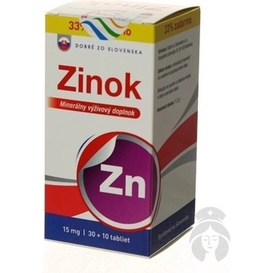 Gut von SK Zink 15 mg 1×40 tbl, 30+10 frei