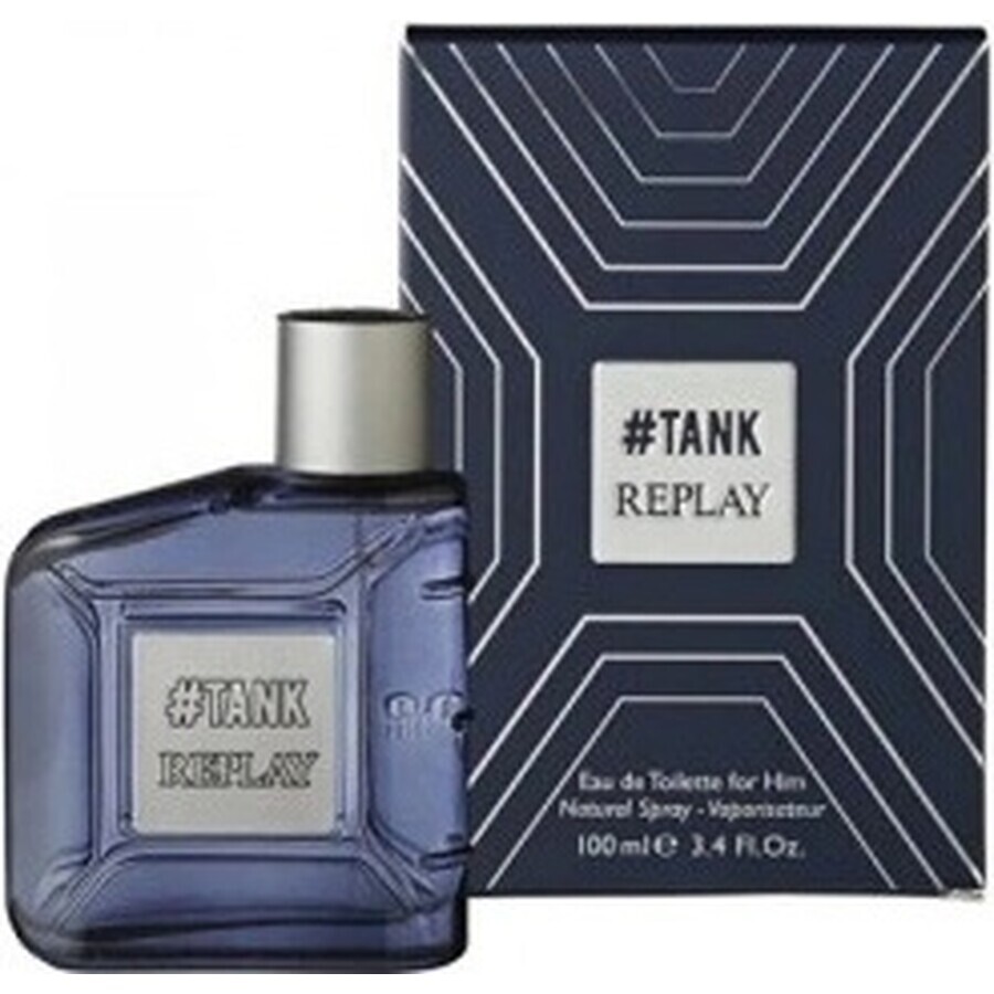 Replay Tank For Him Edt 50ml 1×50 ml, Eau de Toilette