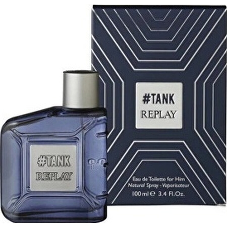 Replay Tank For Him Edt 50ml 1×50 ml, Eau de Toilette