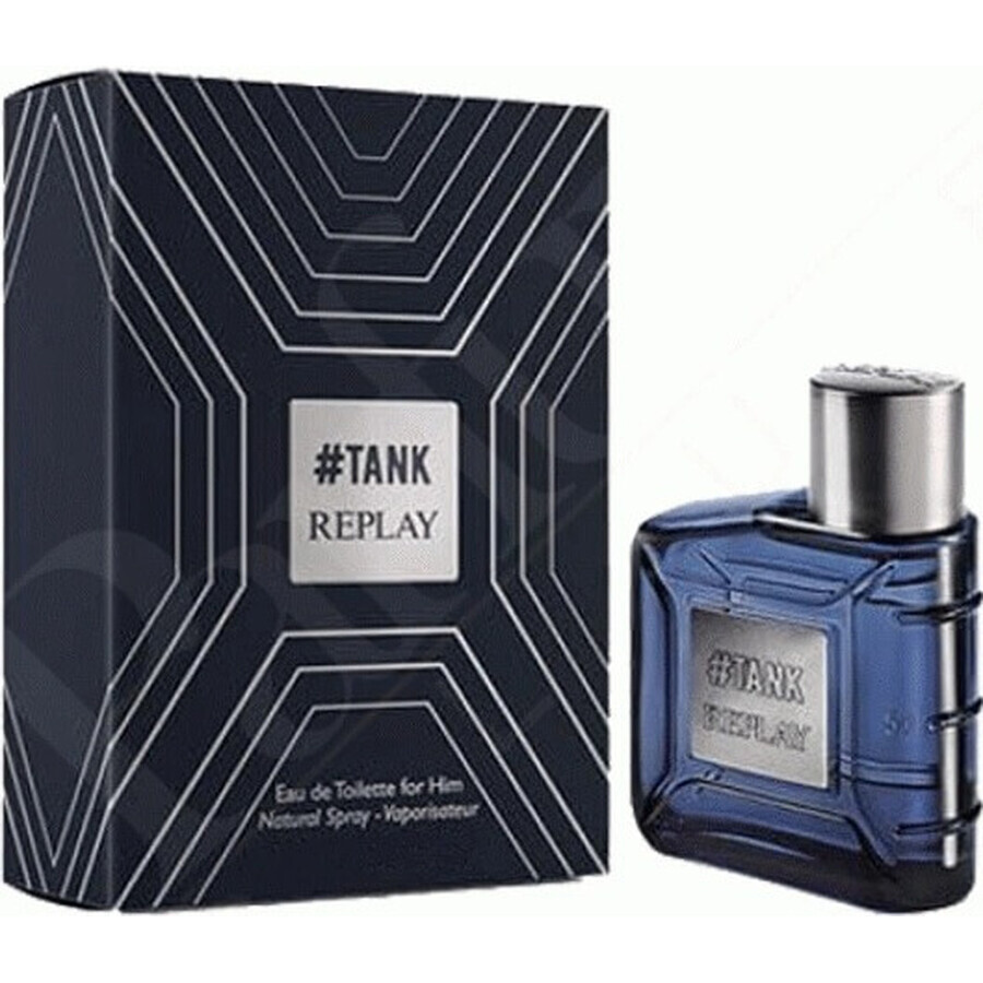 Replay Tank For Him Edt 50ml 1×50 ml, Eau de Toilette