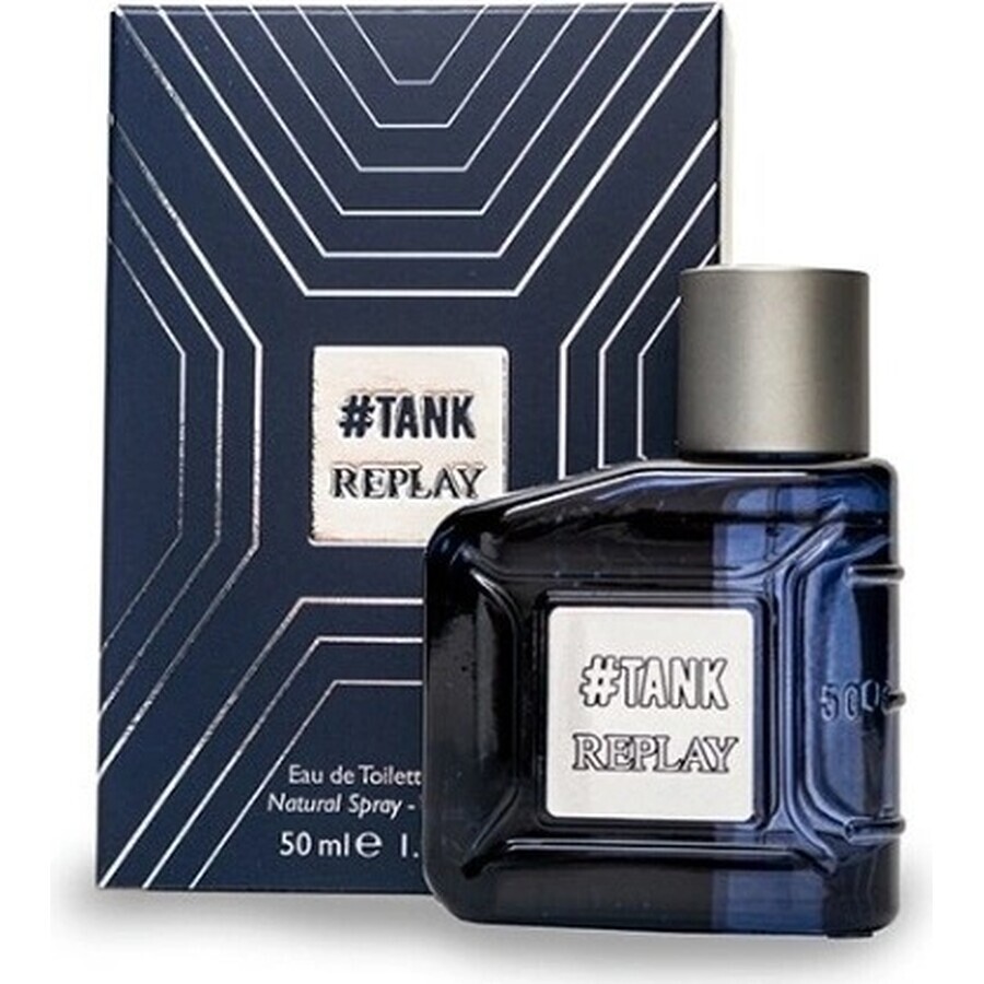 Replay Tank For Him Edt 50ml 1×50 ml, Eau de Toilette