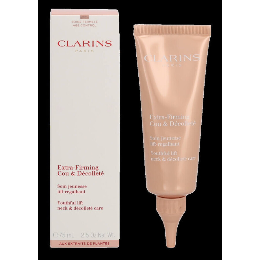 Clarins Extra-Firming Neck & Décollete Cream 1×75 ml, Hals- und Dekolleté-Creme