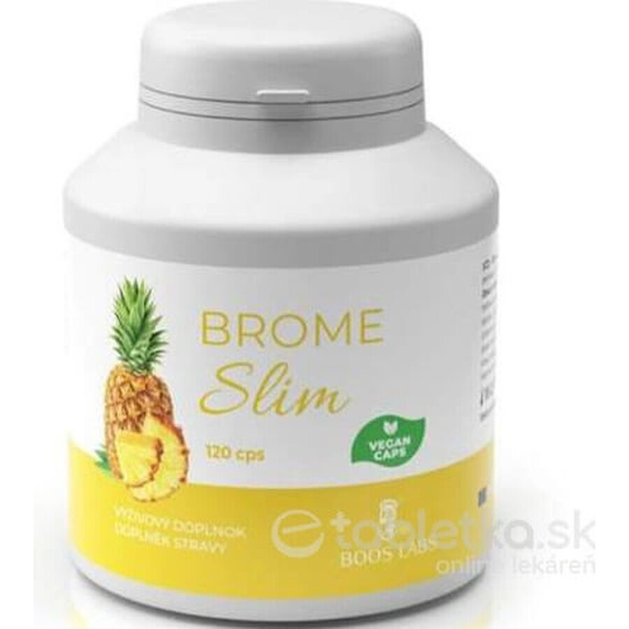 BROMESLIM - Boos Labs 1×120 cps, voedingssupplement