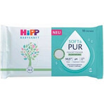 HiPP Babysanft Salviette detergenti morbide e pure 10 pezzi 1×10 pezzi, salviette umidificate