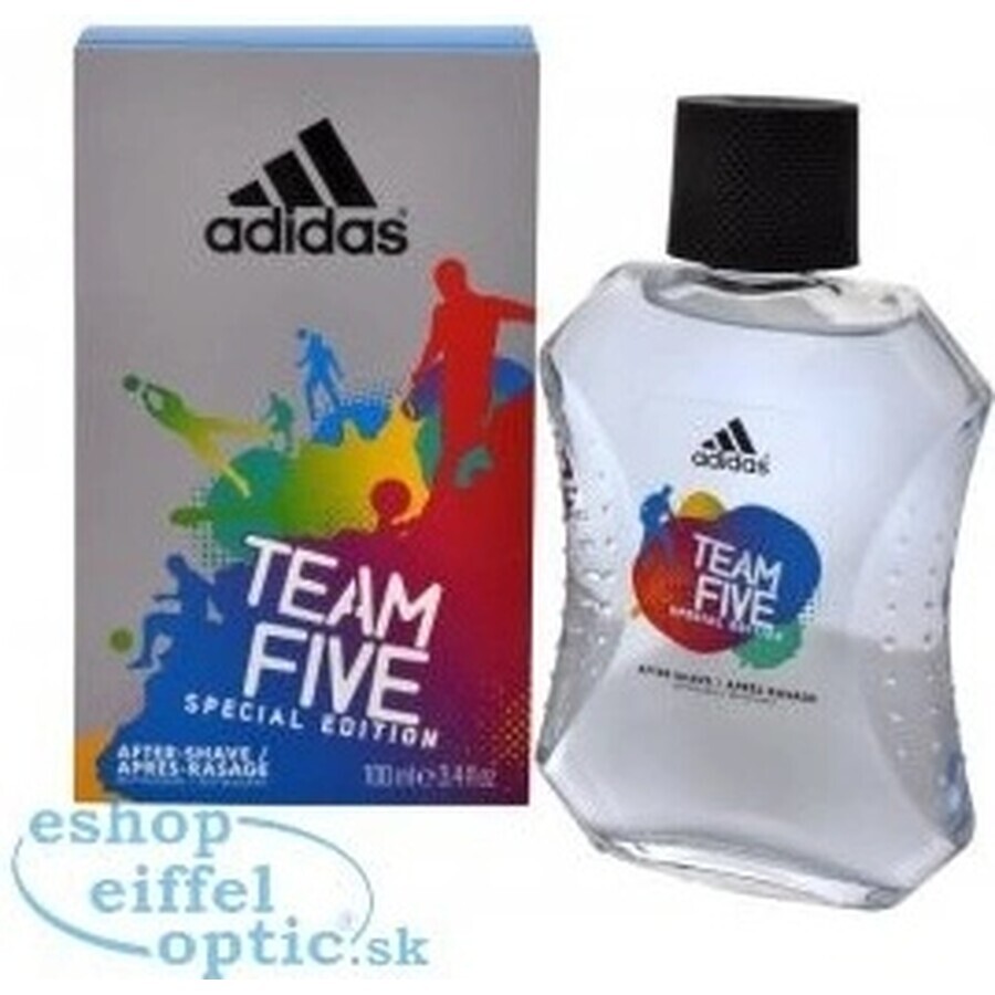 Adidas Team Five Aftershave 100ml 1×100 ml, aftershave