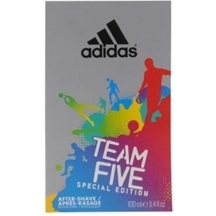 Adidas Team Five Aftershave 100ml 1×100 ml, aftershave