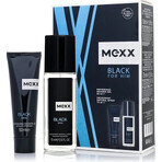 MEXX BLACK MAN desodorante 75ML + gel de ducha 50ML 1×1pc, set cosmético para hombre