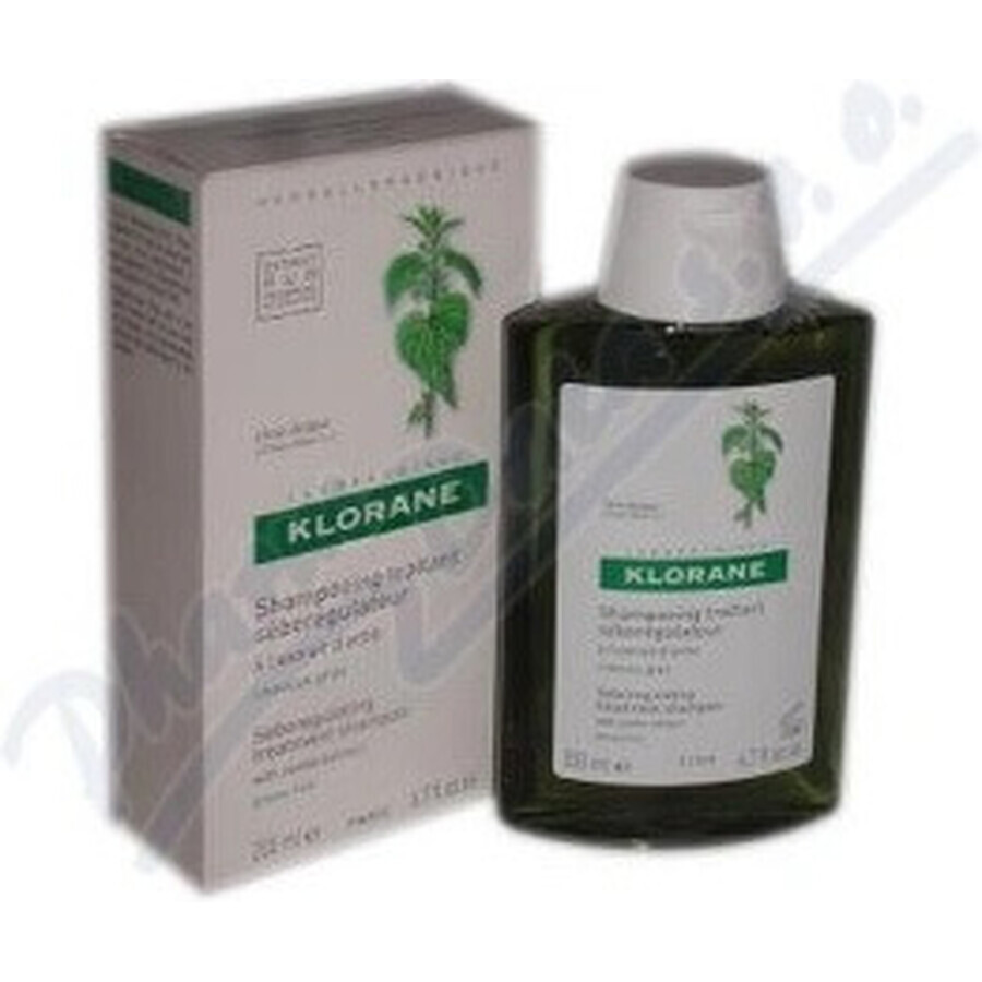 KLORANE SHAMPOOING à la pivoine biologique 1×200ml, shampooing pour cuir chevelu sensible et irrité