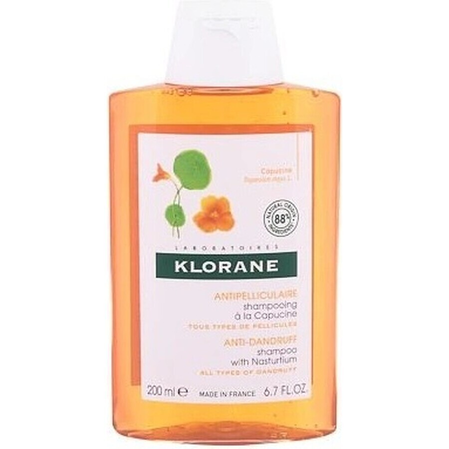 KLORANE SHAMPOOING à la pivoine biologique 1×200ml, shampooing pour cuir chevelu sensible et irrité