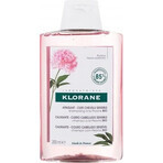 KLORANE SHAMPOOING à la pivoine biologique 1×200ml, shampooing pour cuir chevelu sensible et irrité