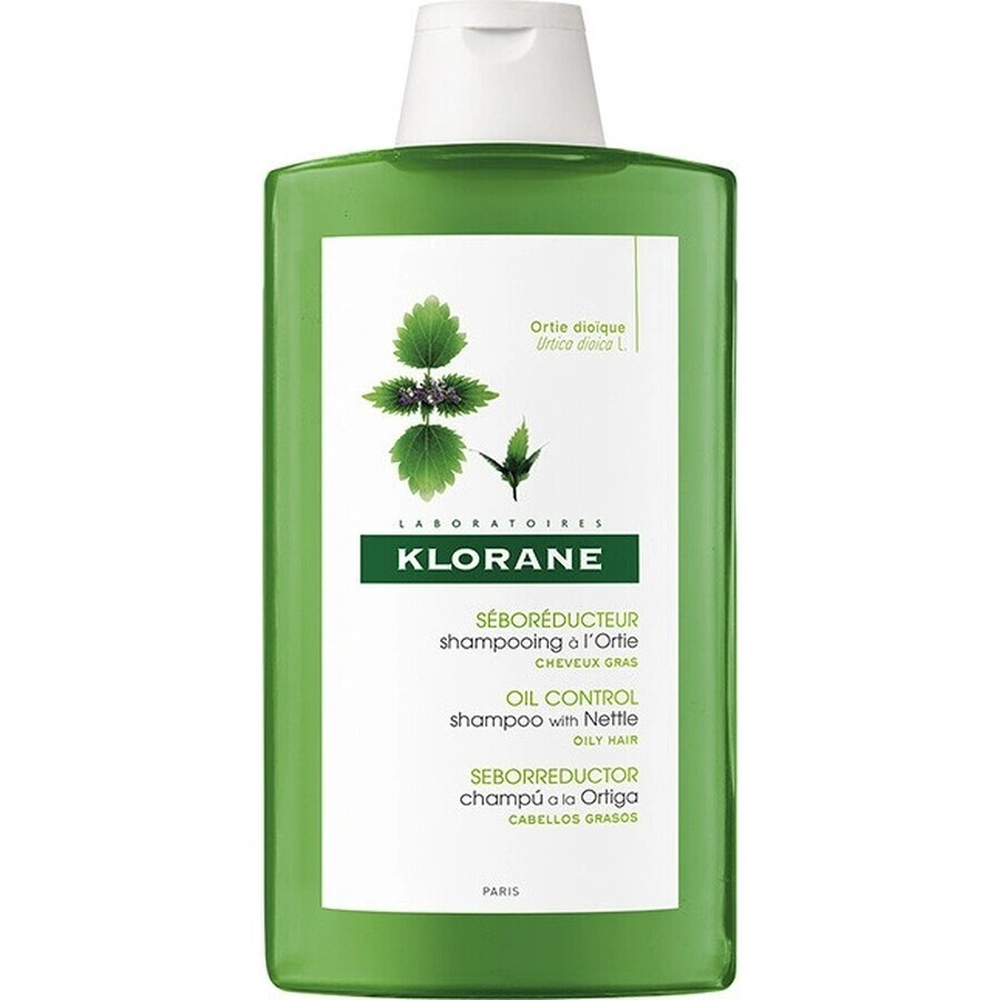 KLORANE SHAMPOOING à la pivoine biologique 1×200ml, shampooing pour cuir chevelu sensible et irrité