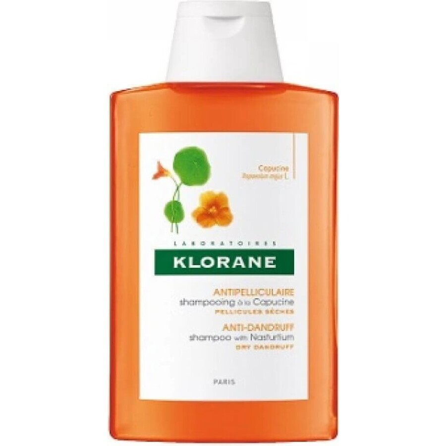 KLORANE SHAMPOOING à la pivoine biologique 1×200ml, shampooing pour cuir chevelu sensible et irrité