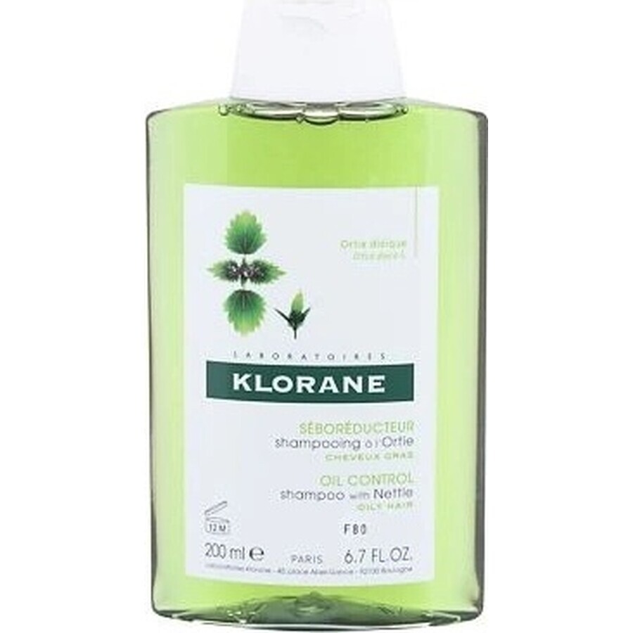 KLORANE SHAMPOOING à la pivoine biologique 1×200ml, shampooing pour cuir chevelu sensible et irrité