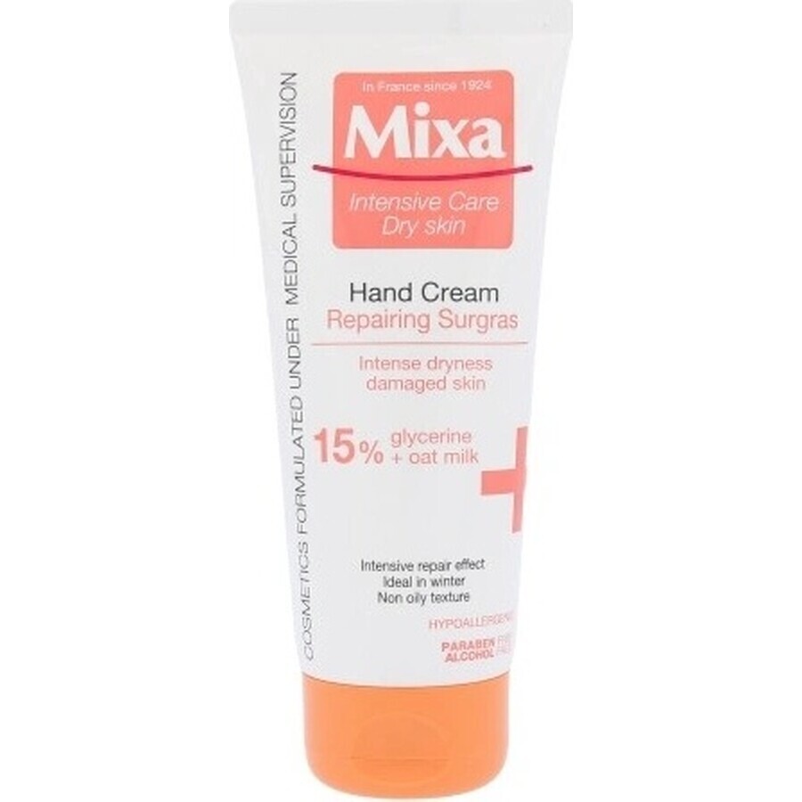 Crema mani Mixa 1×100 ml, crema mani per mani screpolate