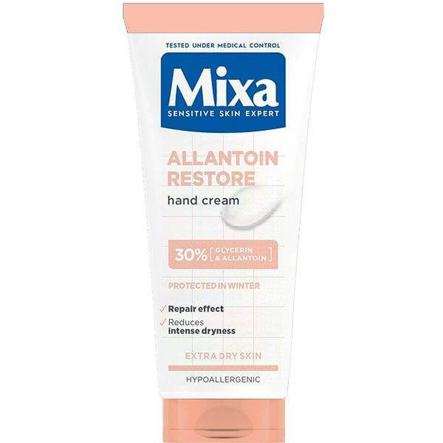 Crema mani Mixa 1×100 ml, crema mani per mani screpolate