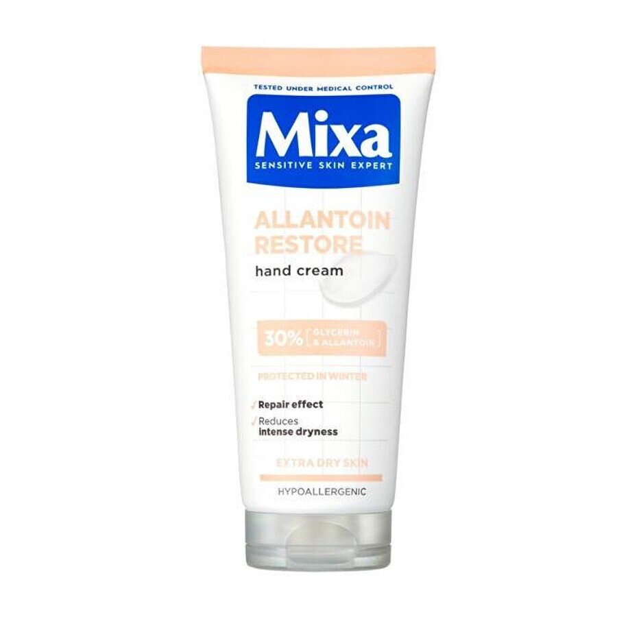 Crema mani Mixa 1×100 ml, crema mani per mani screpolate