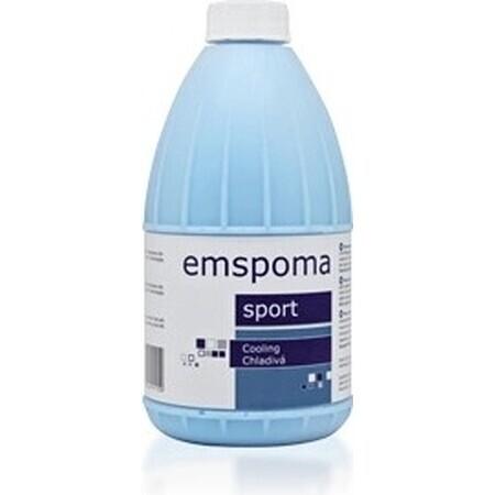 EMSPOMA Kühlung - blau "M" 1×500 ml, Massage-Emulsion