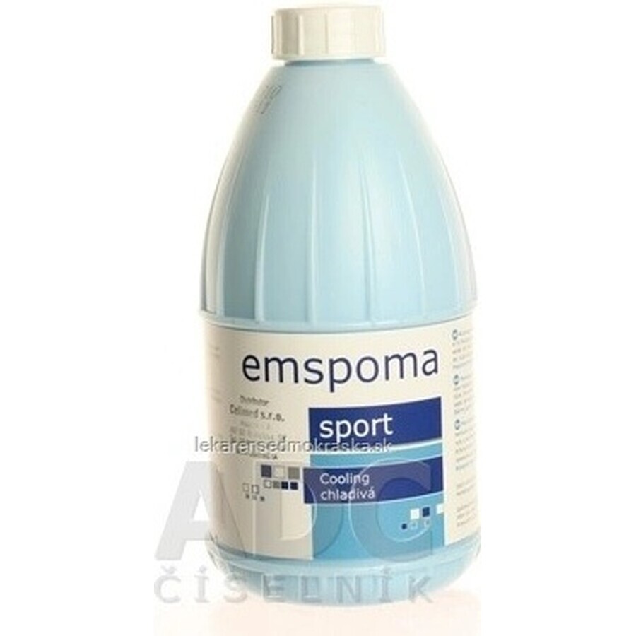 EMSPOMA Kühlung - blau "M" 1×500 ml, Massage-Emulsion