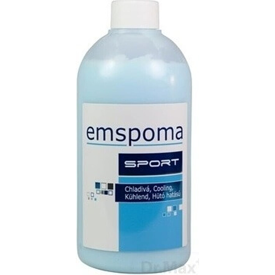 EMSPOMA Kühlung - blau "M" 1×500 ml, Massage-Emulsion