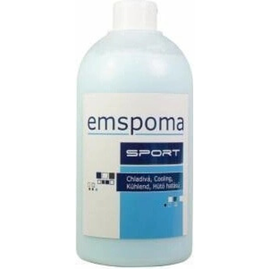 EMSPOMA Kühlung - blau "M" 1×500 ml, Massage-Emulsion