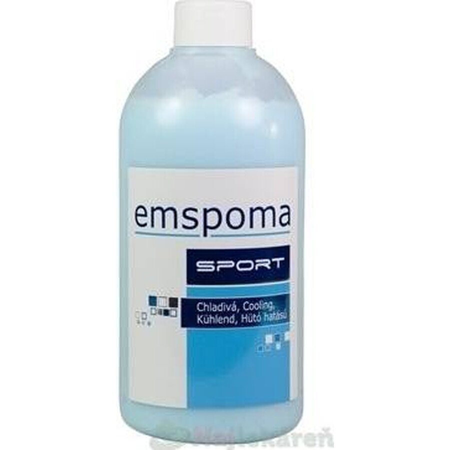 EMSPOMA Kühlung - blau "M" 1×500 ml, Massage-Emulsion