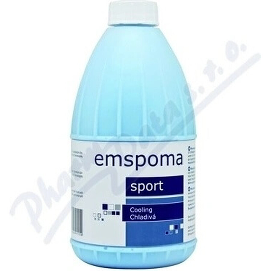 EMSPOMA Kühlung - blau "M" 1×500 ml, Massage-Emulsion