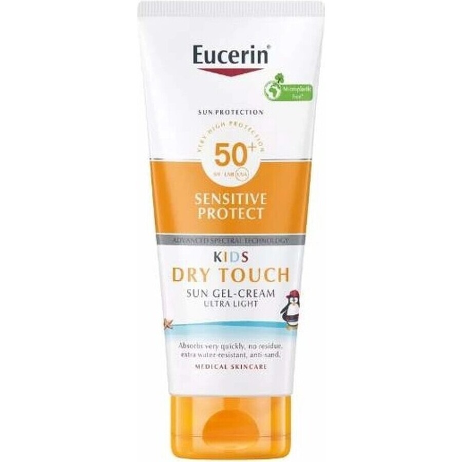 Eucerin SUN SENSITIVE PROTECT Kinder Gel-Creme SENSITIVE PROTECT SPF 50+, 200 ml 1×200 ml, Gel-Creme