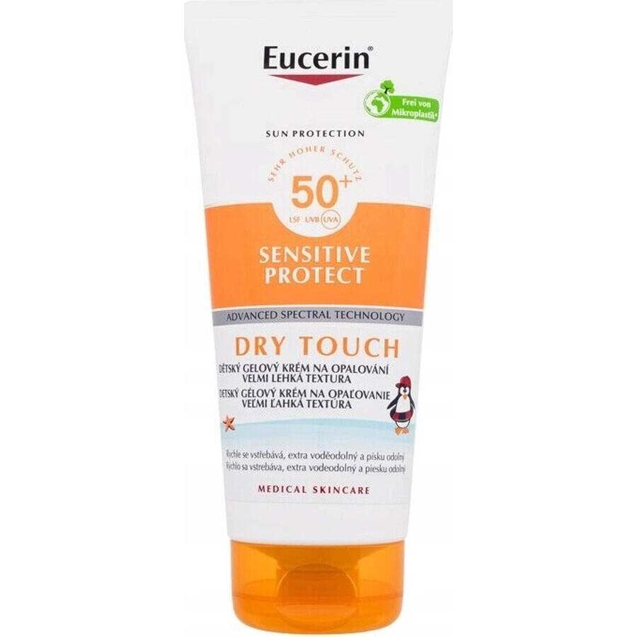 Eucerin SUN SENSITIVE PROTECT Kinder Gel-Creme SENSITIVE PROTECT SPF 50+, 200 ml 1×200 ml, Gel-Creme