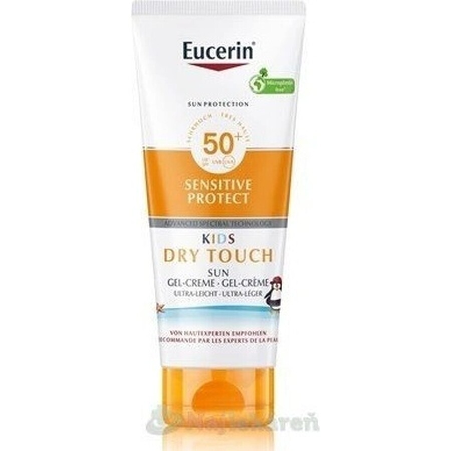 Eucerin SUN SENSITIVE PROTECT Kinder Gel-Creme SENSITIVE PROTECT SPF 50+, 200 ml 1×200 ml, Gel-Creme