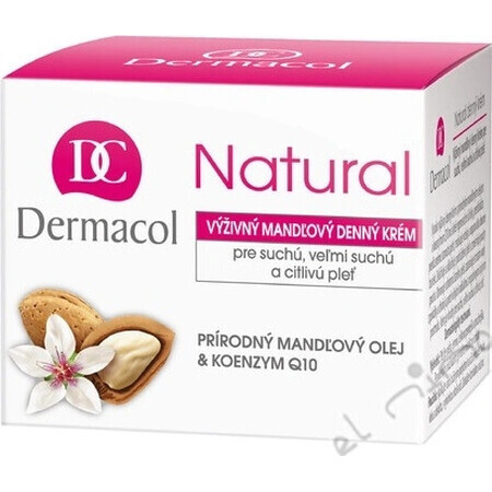 DERMACOL NATURAL DERMACOL NATURAL Crema da giorno alla mandorla 1×50 ml, crema da giorno